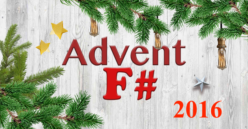 F# Advent Calendar in English&nbsp;2016