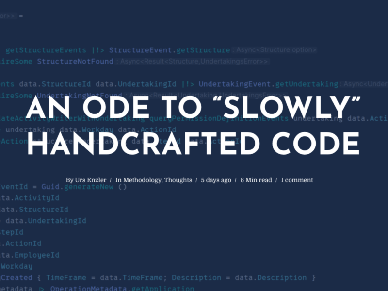 F# Weekly #6, 2026 – FScript & An ode to “Slowly” handcrafted&nbsp;code