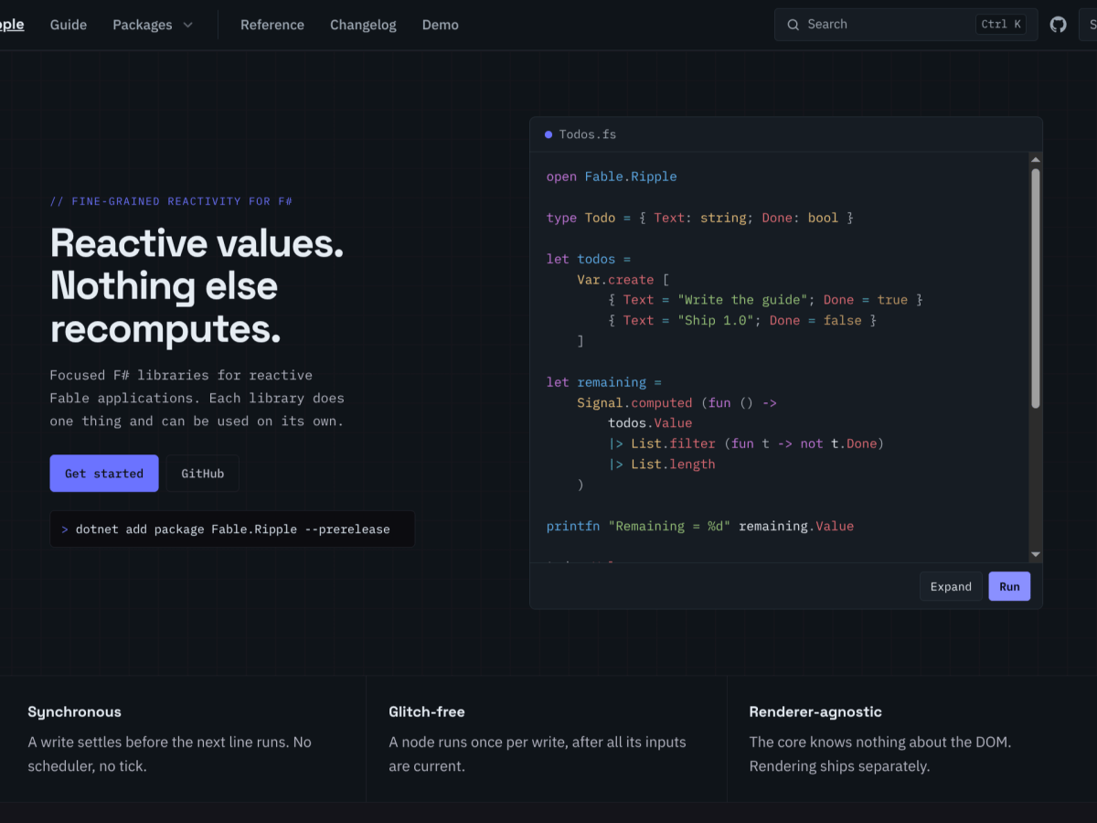 F# Weekly #38, 2026 — Fantomas 8.0, Myriad 1.0 and&nbsp;Fable.Ripple